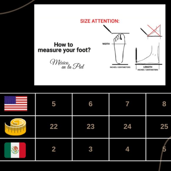 MEXICO EN LA PIEL Women's  Huarache Sandals/Wedge, Closed Toe Sz: 6 Tan - Picture 15 of 15